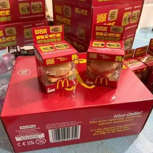 Juguete Antiestrés Novedoso de Hamburguesa Apilable, de Plástico Ecológico, para Aliviar el Estrés, Estilo Mini McDonald's, para <span class=keywords><strong>Oficina</strong></span> - Product Image 3