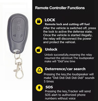 Pelacak GPS Mobil Mini Senior Kontrol Jarak Jauh Penentuan Posisi Model GT06 Garansi 1 Tahun Kompatibel PC ISO Android APP Pelacak GPS 4G
