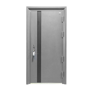 Porte turque en acier d'entrée de maison moderne <span class=keywords><strong>antirouille</strong></span> en métal principal résidentiel <span class=keywords><strong>avant</strong></span> - Product Image 4