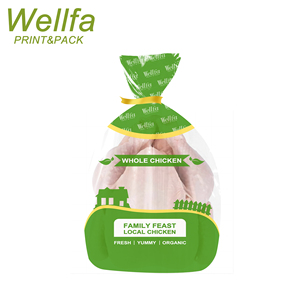 HALAL Grado Alimenticio Personalizado Plástico Asado Congelado Aves Turquía PE bolsa Congelado Pollo Entero Bolsa <span class=keywords><strong>De</strong></span> Embalaje - Product Image 3