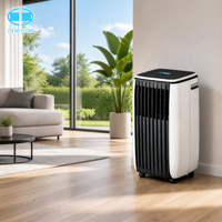 Aire Acondicionado Portátil de 14000 BTU, Unidad de Aire Acondicionado Móvil con Función de Enfriamiento y Deshumidificación, Refrigerante R410a, Mini Aire Acondicionado para Hogar, Hotel y Oficina