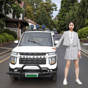 Voiture électrique compacte chinoise à faible vitesse avec vitres électriques, écran de contrôle central, caméra de recul, 4-<span class=keywords><strong>5</strong></span> places, 60 km/h, autonomie 101-200 km, vente directe usine - Product Image 1