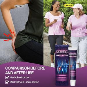 Crème pour le soulagement du nerf sciatique pour soulager le gonflement et la <span class=keywords><strong>douleur</strong></span> dans les zones lombaires, du genou et des articulations - Product Image 3