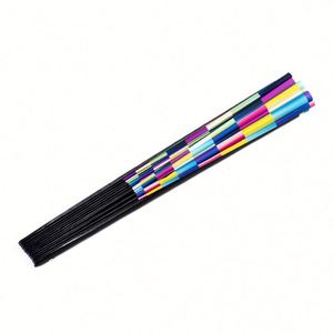 Abanico Plegable Grande de Tela de Nailon para Kung Fu y Tai Chi Chino, Abanico de Mano Personalizado de Bambú Grande con Sonido - Product Image 6