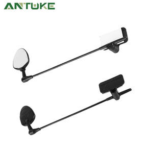 Espejo retrovisor para casco de bicicleta Tshpun, espejo plano ajustable negro de 240mm para accesorios de casco de ciclismo - Product Image 2