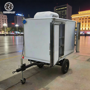 Remorque frigorifique à isolation extra épaisse pour le transport de crème glacée, remorque frigorifique pour congélation profonde, camion frigorifique - Product Image 5