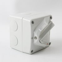 Interrupteur isolateur miniature étanche JOHNN UKF4 Series, interrupteur rotatif isolateur AC, disjoncteur IP65 1P 2P