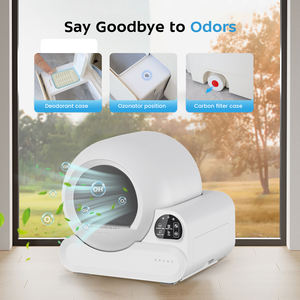 Slimme 70l Plastic Kattenbak Met 9l Automatische Zelfreinigende 2.4G Wifi-Connectiviteit Eenvoudig Schoon Semi-Automatisch Kattentoilet - Product Image 5