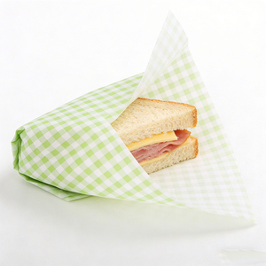 Hojas de Papel Encerado Personalizadas para Navidad, para Forrar Cestas de Alimentos, para Sándwiches, Hamburguesas, Hojas de Papel Encerado a Cuadros - Product Image 5