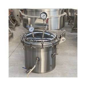 Olla de Cocción Inclinable de Alta Presión para GLP de 100L, Caldera Encalentada por Gas - Product Image 1