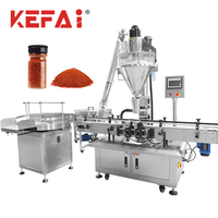 KEFAI Machine de remplissage de lait en poudre épicé de remplissage de poudre de tarière 1-5000g Équipement de remplissage de bouteilles de poudre