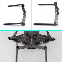 Sakura Cero Ultra 1/10 RC Drift Araba Parçaları için Karbon Fiber Araba Kabuk Sütunu