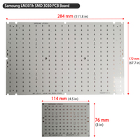 50 Watt DIY tam spektrum kuantum paneli 108 adet 3000k 5000k UV IR LED büyümek işık için Samsung LM301h cips kapalı bitkiler için