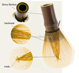 Chasen Tradisional Laris Manis 880/100/120/ZEN Prongs Emas/Hitam Pengocok Matcha Set Kopi & Teh - Product Image 3