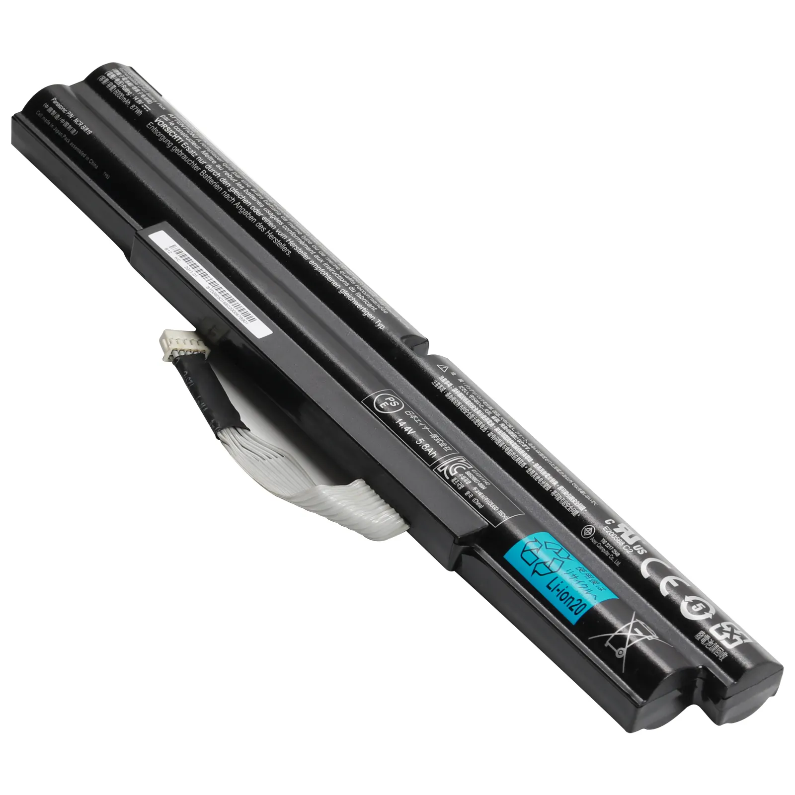 AS11B5E Laptop Battery For Acer Aspire 5951 8950 8951 5943G 5951G 8943G 8951G Series 8 cells Original batteries