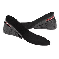 Kit de rehaussement de chaussures à talon orthopédique à 4 couches Inserts de semelle d'ascenseur à coussin d'air pour hommes et femmes Semelles augmentant la hauteur