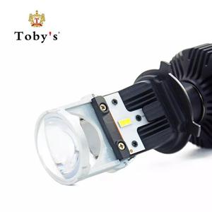 Tobys-miniproyector Led de 45W para coche, faro led H4, lente, 4500lm, bombillas, luz enfocada - Product Image 6