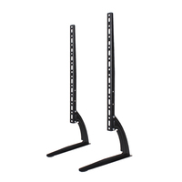 Soporte de TV de Fábrica para Televisores de 32-75 Pulgadas con Soporte de Montaje, Carro de TV de Escritorio con Altura Ajustable