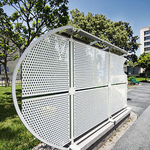 Tôle métallique perforée en aluminium pour écrans de portes et fenêtres, mur-rideau et écran d'arrêt de bus, personnalisable, best-seller - Product Image 3