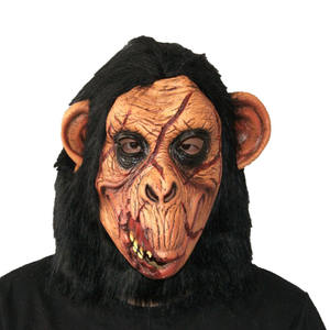 Disfraz <span class=keywords><strong>de</strong></span> Halloween para hombres y mujeres, mascarilla blanca <span class=keywords><strong>de</strong></span> lujo con calavera <span class=keywords><strong>de</strong></span> la muerte, huesos, mascarilla completa - Product Image 1