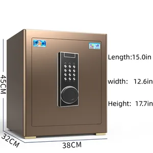 Scatola di sicurezza intelligente professionale serratura a chiave con serratura a combinazione elettronica cassetta di sicurezza digitale cassetta di sicurezza