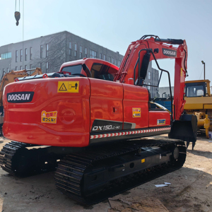 รถขุดมือสอง Doosan Dx150 15 ตัน ราคาแข่งขัน ประสิทธิภาพการทำงานสูง รถขุด Doosan Dx150 Dx220 Dx225 มือสอง - Product Image 1