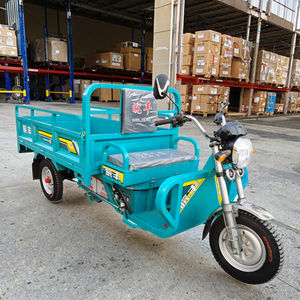 3 륜 전기 세발 자전거 1500W 농업 사용을위한 400kg 페이로드와 오픈 바디화물 세발 자전거 - Product Image 6