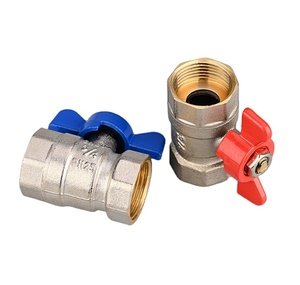 Robinet à bille sanitaire en laiton CW614N PN25 1/2 pouce pour utilisation avec l'eau - Product Image 2
