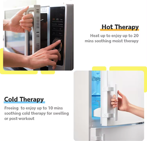 Bantalan pemanas Microwave kaki kucing pak panas untuk terapi dingin dan panas diisi dengan bantal penghangat biji rami alami - Product Image 6