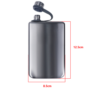 Gourde <span class=keywords><strong>de</strong></span> <span class=keywords><strong>poche</strong></span> en acier inoxydable pour hommes, mini-bouteille à alcool, whisky, gourde <span class=keywords><strong>de</strong></span> <span class=keywords><strong>poche</strong></span> mate pour la bière allemande Pabst Berliner Pilsner Hillside - Product Image 6