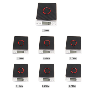 Bisiklet volan kaset conta Hub paspayı 1/1.5/2/1.85/2.18/2.35/2/2.5mm alt braket Spacer bisiklet yivli tip Hub yıkayıcı - Product Image 6
