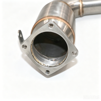 Nouveau Downpipe d'échappement haute performance en acier inoxydable 304 à montage direct pour Porsche 911 991.2 Carrera 2011-2016