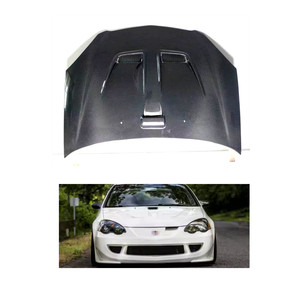 Capot en <span class=keywords><strong>fibre</strong></span> de carbone pour Honda Integra DC5 / Acura RSX (2001-2006) |   Remplacement du capot avant style JDM |   Ajustement de style OEM - Product Image 2