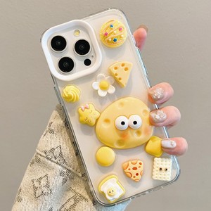 Funda de Teléfono 3D con Diseño de Queso para <span class=keywords><strong>iPhone</strong></span> 15 Pro Max, 16 Pro Max, 17, Accesorios para <span class=keywords><strong>iPhone</strong></span> 17 Pro Max, Fundas Kawaii para Móvil - Product Image 5