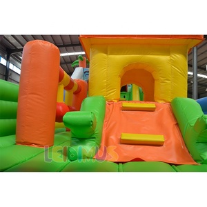 Fabbrica a basso prezzo di salto castello zampa gonfiabile buttafuori pattuglie commerciali gonfiabile casa di rimbalzo per i bambini - Product Image 6