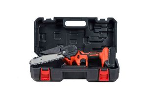 เครื่องเลื่อยโซ่ไฟฟ้าขนาดเล็กแบบพกพา<span class=keywords><strong>ไร้</strong></span><span class=keywords><strong>สาย</strong></span>ขนาด6นิ้วแบตเตอรี่เกรดอุตสาหกรรมสำหรับตัดแต่ง<span class=keywords><strong>กิ่ง</strong></span><span class=keywords><strong>ไม้</strong></span> - Product Image 6