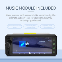 Radio Mobil SOMISHINK Baru 2+32G Layar Sentuh Video Radio Mobil Android Double Din 6.25 Inci dengan Wired LPS Mirror Link dan Sistem Operasi Android