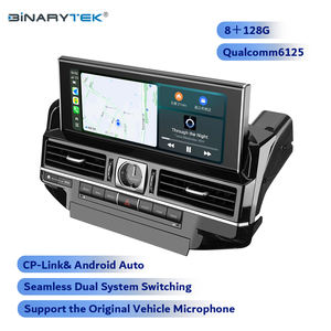 Автомобильный мультимедийный плеер Binarytek, монитор для <span class=keywords><strong>DVD</strong></span>-плееров с интерфейсом CarPlay Android для <span class=keywords><strong>Toyota</strong></span> LC200 2016-2021 - Product Image 3