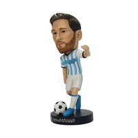 Figurines de joueurs de football en résine personnalisées Bobblehead pour souvenirs d'athlètes