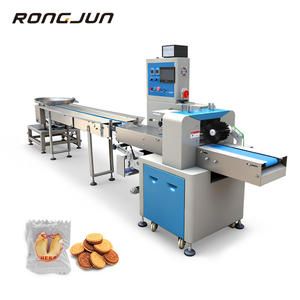 Machine d'emballage automatique de papier flowpack pour bonbons sucrés, machine d'emballage de type coussin, <span class=keywords><strong>Klein</strong></span> Maquina Embaladora <span class=keywords><strong>Dr</strong></span> Doces Flow Pack - Product Image 1