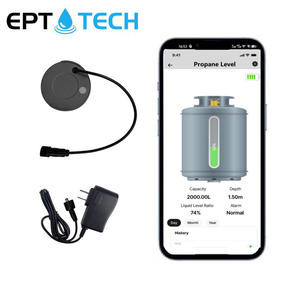 Monitor <span class=keywords><strong>de</strong></span> Nivel <span class=keywords><strong>de</strong></span> Tanques <span class=keywords><strong>de</strong></span> Líquido Inalámbrico WiFi LPG2412-ESP, Sensor Ultrasónico para Gestión Remota <span class=keywords><strong>de</strong></span> GLP, Propano, Agua y Aceite - Product Image 3