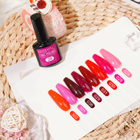 RISYAL Nouvelle Série Rouge Vernis à Ongles Gel Séchage Rapide Haute Rendu de Couleur