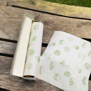 In bánh sandwich Giấy không thấm mỡ Burger Giấy Gói cho thực phẩm - Product Image 3