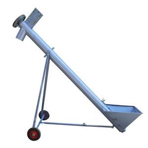 Agitateur en forme de U personnalisé pour mortier de ciment Spiral Feeder Lifter feuille de plastique avec ceinture en caoutchouc Machine de levage de sciure - Product Image 3