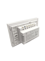 OEM ODM Interrupteur mural intelligent en verre cristal WIFI 1/2/3 gang, circuit imprimé, assemblage de circuits imprimés pour interrupteur intelligent WIFI Tuya