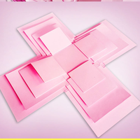 Boîte en carton créative personnalisée pour bonbons, bonbons à l'explosion, aliments pour animaux de compagnie, bonbons au sucre - Embossée, recyclable, cadeau pour anniversaire et Fête des Mères