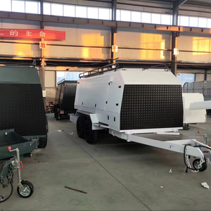 Venta directa de fábrica de Mini Tradesman Utility Dual Series Axle Trailer Herramienta de gran tamaño Constructor Remolque Opciones disponibles - Product Image 1