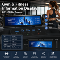 Nouvel écran LCD étiré pour affichage numérique, lecteur publicitaire pour entreprises en intérieur avec gestion à distance IoT Cloud