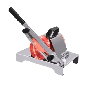 Nueva Máquina Cortadora de Carne Comercial para Uso Doméstico, Totalmente Automática, Portátil, de Acero Inoxidable, con Cinta de Corte, para Carne Picada - Product Image 3