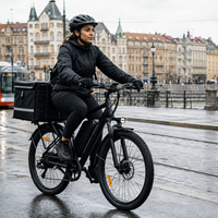 Bicicleta Eléctrica de Carga Personalizable de 27.5 Pulgadas con 108 km de Autonomía y Motor de Alta Velocidad para Servicio de Reparto de Comida, Precio de Fábrica